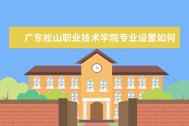 广东松山职业技术学院学费多少一年 广东松山职业技术学院收费高吗